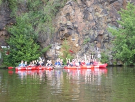 Kajak-Tour auf der Kriebsteintalsperre