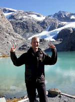 Studenten in Kanada: Martin Kürbis auf einer Wanderung am Wedgemount Lake