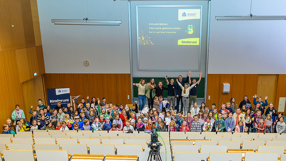 Auf Wiedersehen im nächsten Jahr. Die Kinderuni kommt wieder am 9. März.