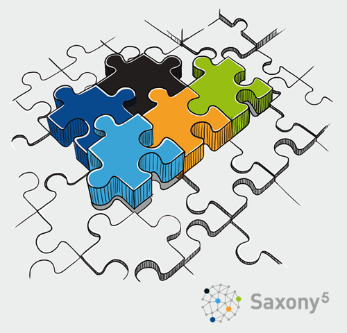 Logo der Saxony5-Woche