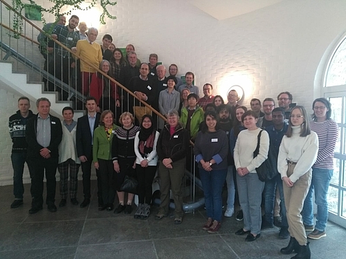 Teilnehmerinnen und Teilnehmer der vierten "Winter School on Material Chemistry"