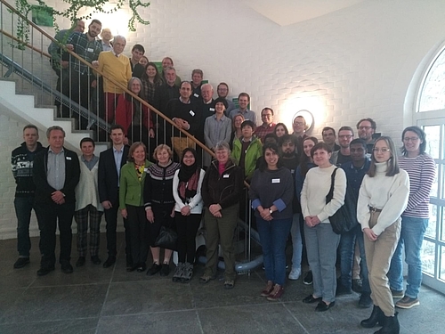 Teilnehmerinnen und Teilnehmer der vierten "Winter School on Material Chemistry"