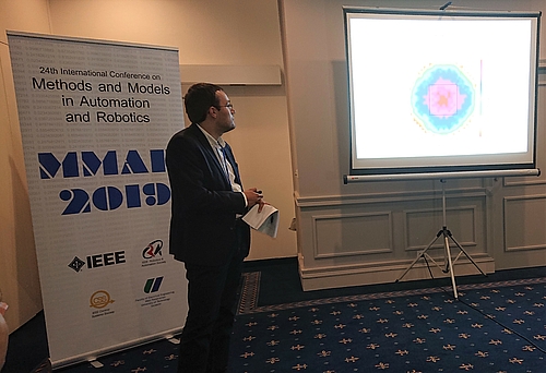Christian Thormann beim Vortrag auf der MMAR 2019