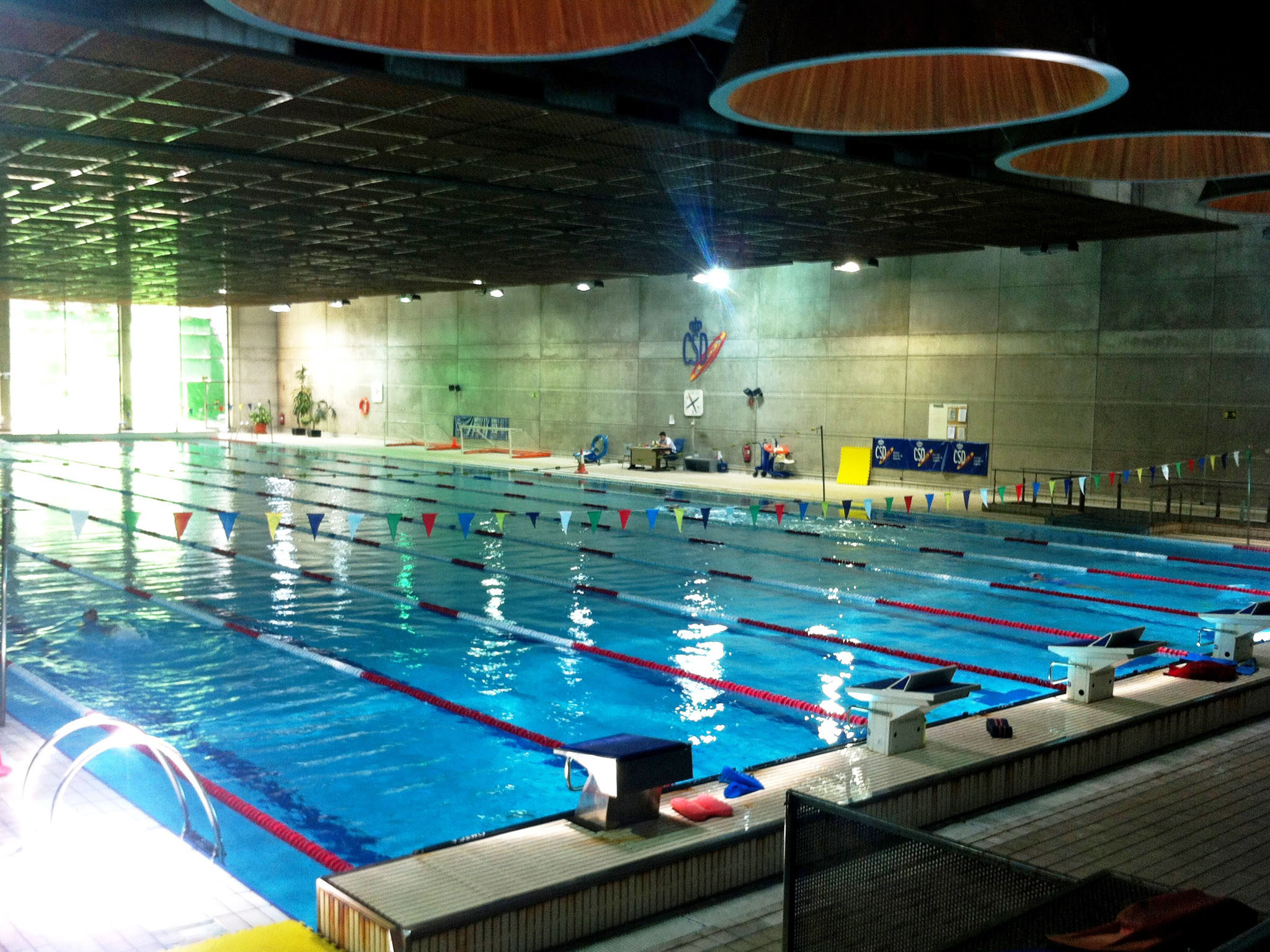Schwimmhalle des Hochleistungs-Sportzentrums der Universidad Politécnica de Madrid