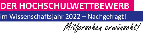Logo des Hochschulwettbewerbs 2022