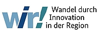 Logo der Förderinitiative WIR! Wandel durch Innovation in der Region